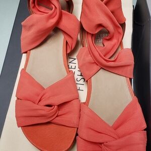 Eileen Fisher Women's Red Sandle Sneakers